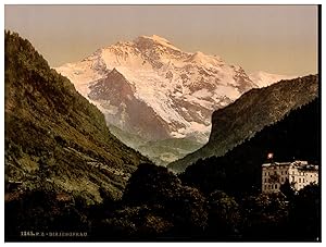 Schweiz, Berner Oberland, Jungfrau von Interlaken aus