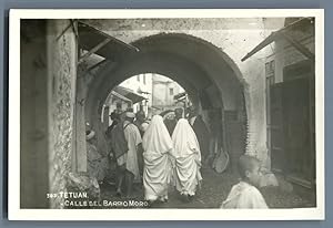 Maroc, Tetuan, Calle del Barrio Moro