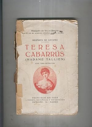 Imagen del vendedor de Teresa Cabarrus ( Madame Tallien ) a la venta por El Boletin