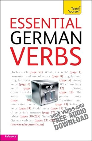Image du vendeur pour Essential German Verbs mis en vente par GreatBookPricesUK