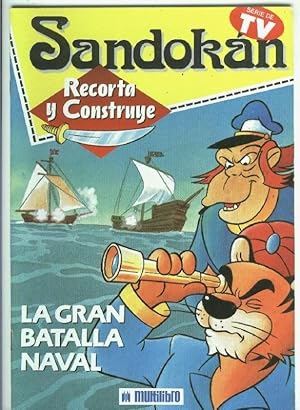 Seller image for Sandokan recorta y construye numero 1: La gran batalla naval for sale by El Boletin