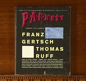 Parkett No. 28: Franz Gertsch & Thomas Ruff (Parkett Art Magazine, No 28, 1991)