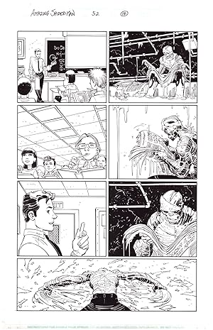 Bild des Verkufers fr Amazing Spider-Man #52 (493) Dig This Page 14 Original Comic Art by John Romita, Jr. zum Verkauf von Parigi Books, Vintage and Rare