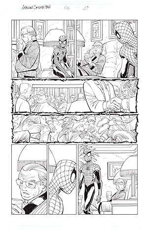 Bild des Verkufers fr Amazing Spider-Man #52 (493) Dig This Page 11 Original Comic Art by John Romita, Jr. zum Verkauf von Parigi Books, Vintage and Rare