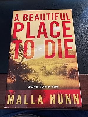 Seller image for A Beautiful Place to Die: A Novel / ("Detective Emmanuel Cooper" Series #1), Advance Reading Copy, First Edition, New for sale by Park & Read Books