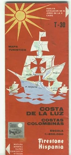 Imagen del vendedor de Mapa Firestone T-30: Costa de la Luz-Costas Colombinas a la venta por El Boletin