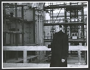 THE THIRD MAN (Original vintage candid photograph from the 1949 U. K. film)