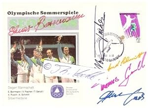 DEGEN - Deutsche Mannschaft für die Olympischen Sommerspiele in Seoul 1988, Gewinner der Silberme...