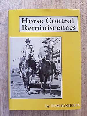 Seller image for Horse Control Reminiscences for sale by masted books