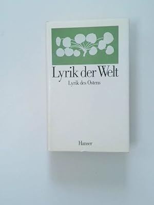Seller image for Lyrik des Ostens hrsg. von Wilhelm Gundert . for sale by Antiquariat Buchhandel Daniel Viertel