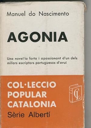 Seller image for Agonia for sale by El Boletin