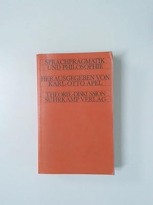 Immagine del venditore per Sprachpragmatik und Philosophie Beitrge venduto da Antiquariat Buchhandel Daniel Viertel
