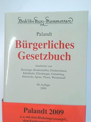 Bild des Verkufers fr Brgerliches Gesetzbuch mit Nebengesetzen insbesondere mit Einfhrungsgesetz (Auszug), Allgemeines Gleichbehandlungsgesetz (Auszug), BGB-Informationspflichten-Verordnung, Unterlassungsklagengesetz, Produkthaftungsgesetz, Erbbaurechtsgesetz, Wohnungseigentumsgesetz, Lebenspartnerschaftsgesetz, Gewaltschutzgesetz zum Verkauf von Antiquariat Buchhandel Daniel Viertel