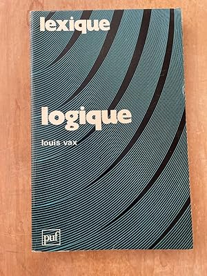 Seller image for Logique (lexique) for sale by Librairie des Possibles