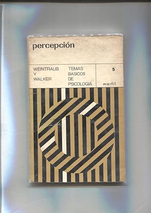 Imagen del vendedor de Coleccion Percepcion numero 5: Temas basicos de Psicologia a la venta por El Boletin