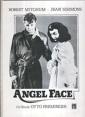 Imagen del vendedor de Caratula cine: Angel Face con Robert Mitchum y Jean Simmons a la venta por EL BOLETIN