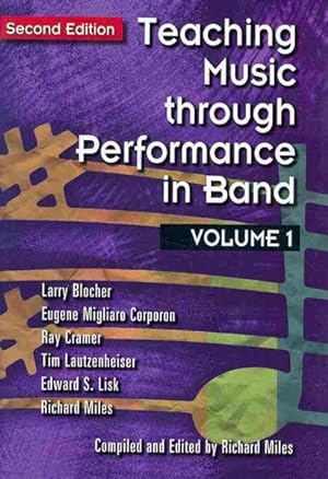 Seller image for Teaching Music Through Performance in Band for sale by GreatBookPrices