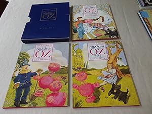 Seller image for SillyOZbul of Oz Trilogy (3 separate books in slipcase all signed by Baum) The SillyOZbul of Oz and the Magic Merry-Go-Round, The SillyOZbul of Oz and Toto, The SillyOZbuls of Oz for sale by Nightshade Booksellers, IOBA member
