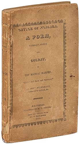 Bild des Verkufers fr Battle of Niagara, A Poem, without notes; and Goldau, or The Maniac Harper zum Verkauf von Between the Covers-Rare Books, Inc. ABAA