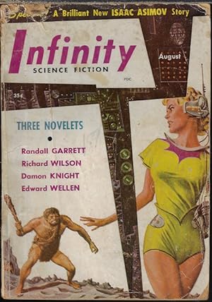Seller image for INFINITY Science Fiction: August, Aug. 1956 for sale by Books from the Crypt