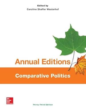 Seller image for Annual Editions: Comparative Politics, 33/e (Paperback) for sale by Grand Eagle Retail