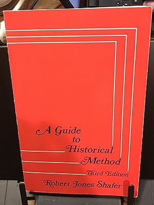 Seller image for A guide to historical method (The Dorsey series in history) for sale by Front Range Books, LLC