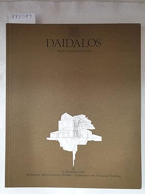 Daidalos : Architektur Kunst Kultur : Nr. 18 1985 : Architektur und technisches Denken / Architec...