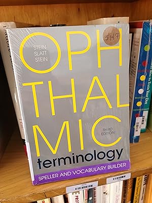Bild des Verkufers fr Ophthalmic Terminology: Speller and Vocabulary Builder (3rd EDITION) zum Verkauf von Front Range Books, LLC