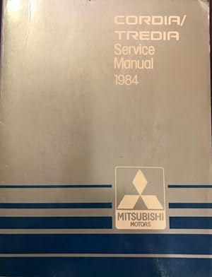 Image du vendeur pour CORDIA/REDIA SERVICE MANUAL 1984 mis en vente par Front Range Books, LLC
