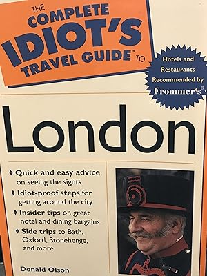 Seller image for Complete Idiot's Travel Guide to London for sale by Front Range Books, LLC