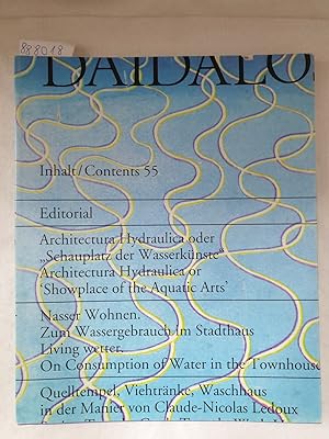 Seller image for Daidalos : Architektur Kunst Kultur : Nr. 55 : 1995 : Wasser-Knste / Aquatic Arts : (Text in Deutsch und Englisch) : for sale by Versand-Antiquariat Konrad von Agris e.K.
