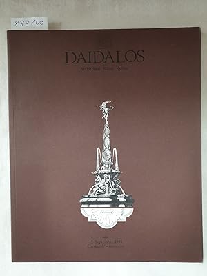 Imagen del vendedor de Daidalos : Architektur Kunst Kultur : Nr. 49 : 1993 : Denkmal / Monument : (Text in Deutsch und Englisch) : a la venta por Versand-Antiquariat Konrad von Agris e.K.
