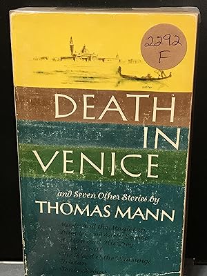 Seller image for DEATH IN VENICE and Seven Other Stories (A Vintage Book V-3) for sale by Front Range Books, LLC