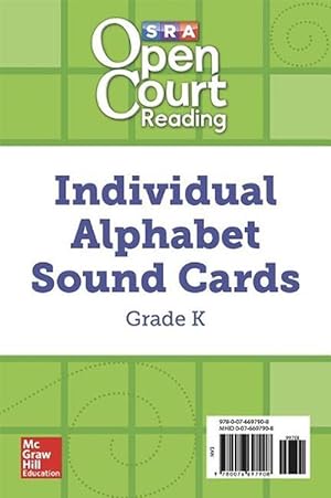 Seller image for Open Court Reading Grade K Individual Alphabet Sound Cards (Hardcover) for sale by AussieBookSeller