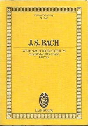 Imagen del vendedor de Weihnachtsoratorium (Christmas oratorio BWV 248) : deutsch-englisch. Edition Eulenburg No. 962 a la venta por bcher-stapel