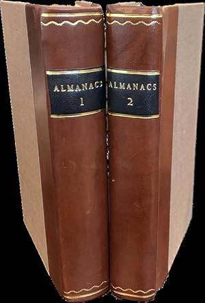 Two Sammelband Volumes of Almanacs, 19 Publications in total, 1835-1843