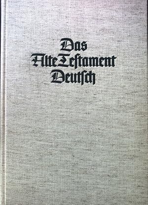 Bild des Verkufers fr Das Alte Testament Deutsch: TEILBAND 6: Das dritte Buch Mose. zum Verkauf von books4less (Versandantiquariat Petra Gros GmbH & Co. KG)