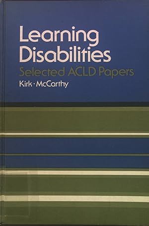 Bild des Verkufers fr Learning Disabilities: Selected ACLD Papers. zum Verkauf von books4less (Versandantiquariat Petra Gros GmbH & Co. KG)