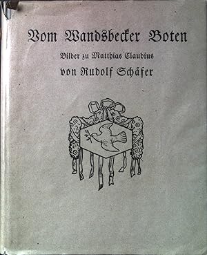 Bild des Verkufers fr Vom Wandsbecker Boten : Bilder zu Matthias Claudius. zum Verkauf von books4less (Versandantiquariat Petra Gros GmbH & Co. KG)