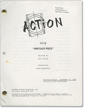 Bild des Verkufers fr Action: One Easy Piece (Original screenplay for the 2000 television episode) zum Verkauf von Royal Books, Inc., ABAA