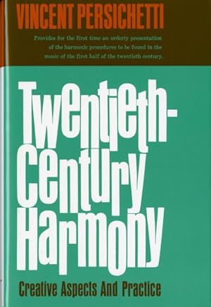 Imagen del vendedor de Twentieth-Century Harmony a la venta por GreatBookPrices