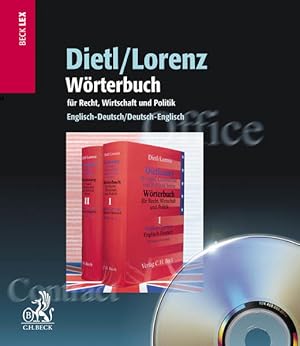 Bild des Verkufers fr Dictionary CD-ROM of Legal, Commercial and Political Terms, English-German, German-English zum Verkauf von buchlando-buchankauf