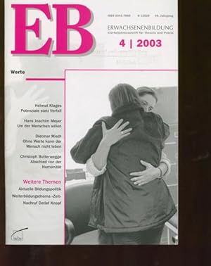 EB. Erwachsenenbildung. Vierteljahresschrift für Erwachsenenbildung. Ausgabe: 4/2003. Jahrgang 49