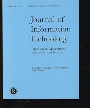 Journal of Information Technology. Vol.: 15, No. 4, December 2000.