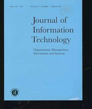 Journal of Information Technology. Vol.: 15, No. 1, March 2000.