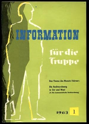 Information für die Truppe. Nr. 1 - 1963.