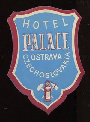 Kofferaufkleber: Hotel Palace - Ostrava.