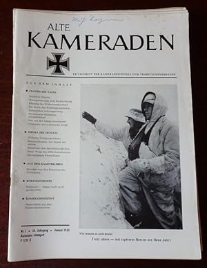 Alte Kameraden. Zeitschrift der Kameradenwerke und Traditionsverbände. 10. Jahrgang, Nr. 1 - 12 k...