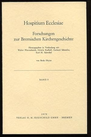Bild des Verkufers fr Hospitium Ecclesiae - Forschungen zur Bremischen Kirchengeschichte - Band 9. zum Verkauf von Antiquariat Ralf Rindle