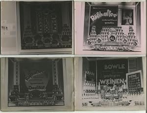 7 Glasnegative zum Schaufensterwettbewerb 10. Oktober 1934 - Kolonialwaren und Landesprodukte - P...